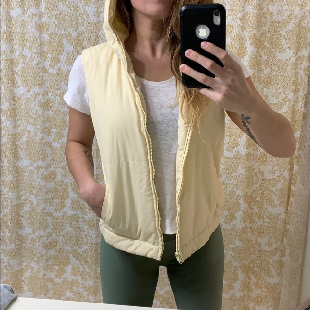 Vintage hooded Vest